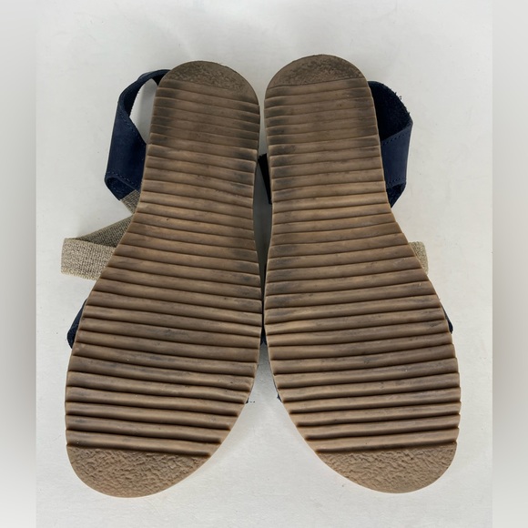 bionatura sandals Women Size 39 US 8 Blue/tan Leather/textile Upper - Picture 13 of 15